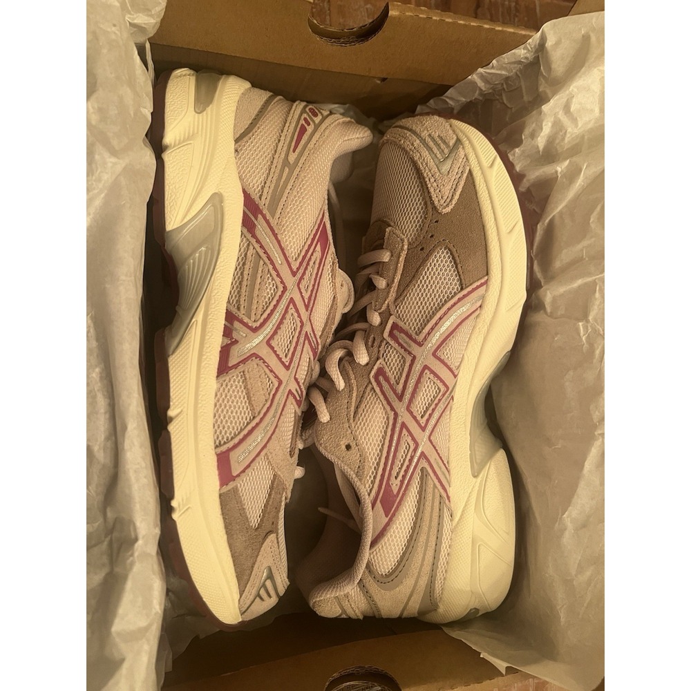 ASICS GEL-1130 Women's Running Sneakers Oatmeal/Peyote‎ Retro Trainer Size 7 NIB - Picture 4 of 7